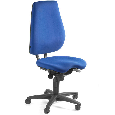 Chaise bureau tournante Alustar Basic Bezug royalbleu (1/5)