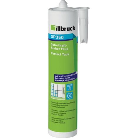 Illbruck – Colle instantanée 310ml – Adhésion initiale rapide – Pour collage élastique intérieur et extérieur – Haute résistance mécanique (1/2)