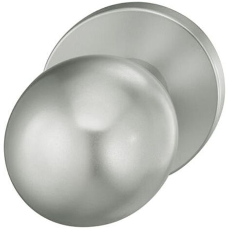 Bouton de porte ZT, 0 23 0802, sur rosace ronde F69 ma (1/3)