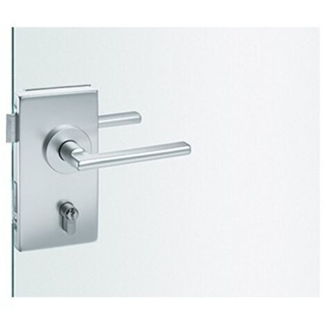 Ganiture de porte en verre , 0 13 4220,eckig,Alu F1 (1/2)