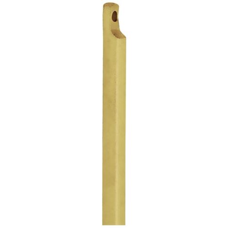 Tige verrouillage porte 16X3000mm galvanisé jaune