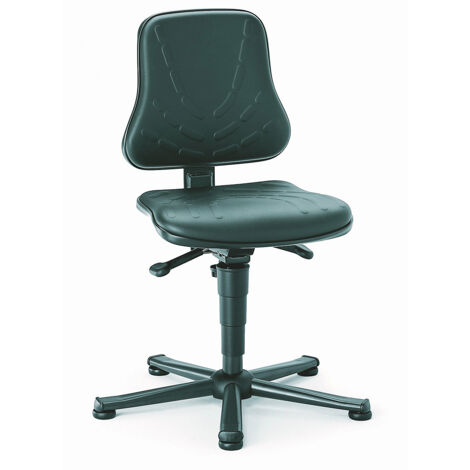 Chaise de travail Solitec 1 sur patins Skai 9203-2571 (1/5)