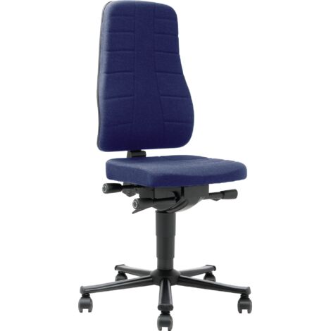 Fauteuil de travail Allroet stuhl All-In-One2tissu-bleu (9643-6802) (1/5)
