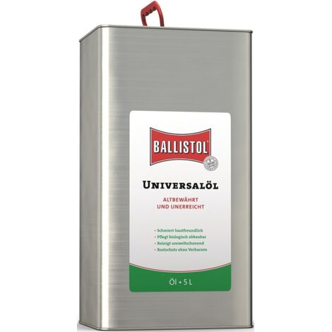 BALLISTOL huile universelle 3 langues 5L Bidon