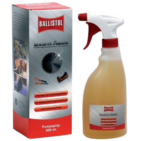 Ballistol Dissolvant pour résine 600 ml (Par 6)