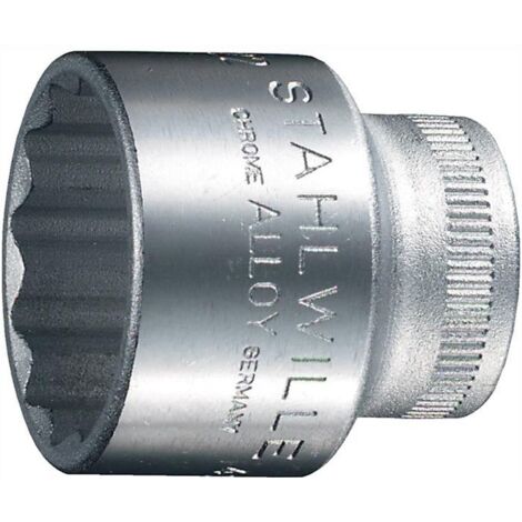 Douille 12 pans extérieurs 24 mm Longueur: 35 mm Stahlwille 02010024 Propulseur: 3/8 (10 mm) 1 pc(s) (1/5)