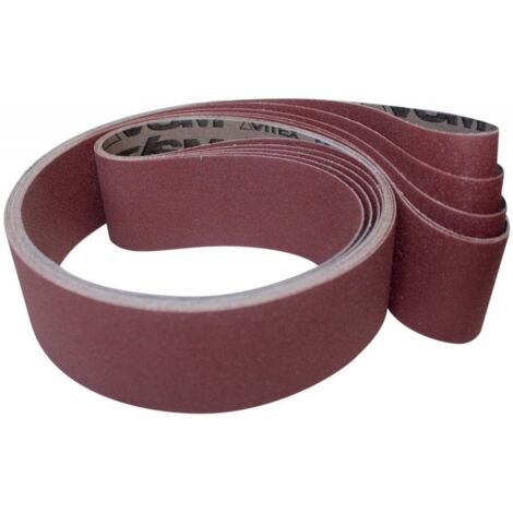 Bande abrasive corindon supérieur 50x686 mm grain 24 à 600 - Achat Bande de  ponceuse abrasive en toile