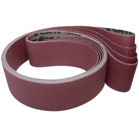 Bande abrasive de ponceuse 50x2000mm – Grain 240 pour meulage acier – Support en tissu durable – 1 pièce – VSM