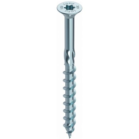 Vis bois HECO-TOPIX - SeKo - TDrive SeKo TD 8,0x160 zingué Fraisé Filetage partiel (Par 100) (1/4)