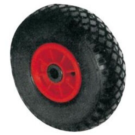 Roue gonflable 260 mm – Alésage 20 mm – Capacité 120 kg – Bandage caoutchouc pour adhérence – Roulements à rouleaux en plastique – Bs Rollen
