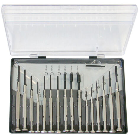 Set tournevis horlogers 16 pièces Hesse (1/5)