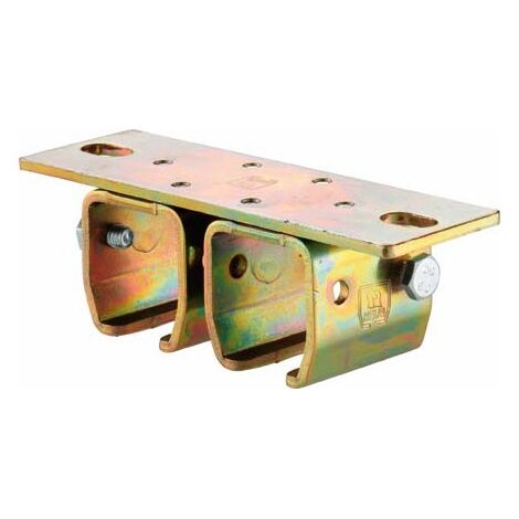 HELM 302 Double manchon avec prise plafond Galva