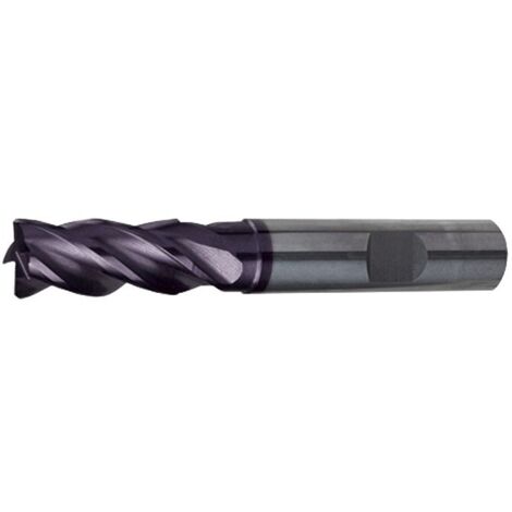 Fraise monobloc D6527L VA 20mm TiAlN – Pour fraisage périphérique et traitement universel – Angle hélice variable 36°/38° – Guhring