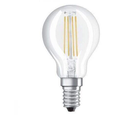Osram 203298 Retrofit Classic Ampoule LED E14 4 W Plastique Blanc (1/5)