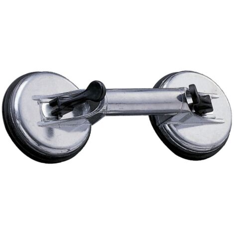 Ventouse Alu 2 tetes - capacité 25 kg (1/2)