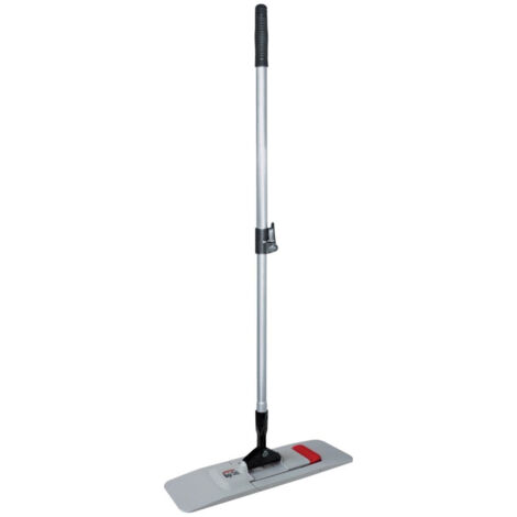 FP – Balai à poussière avec support magnétique – Manche télescopique aluminium 800-1450mm – Serpillière microfibre Premium – Nettoyage efficace (1/5)