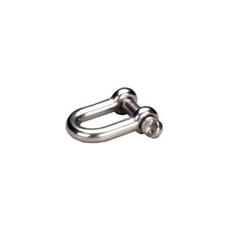 Manille droite pour AISI 316 6 mm - 1/4" (Par 5) (1/3)