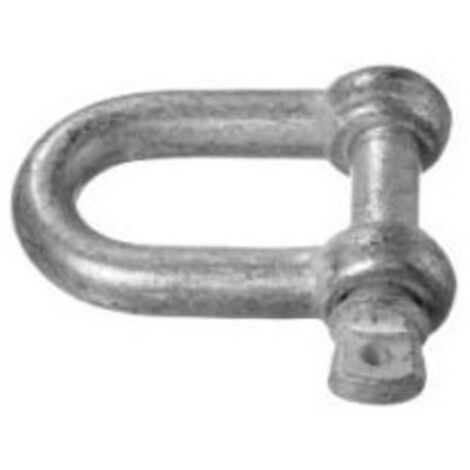 Manilles droite, galvanisé 12,0mm-1/2" (25) (Par 25) (1/3)