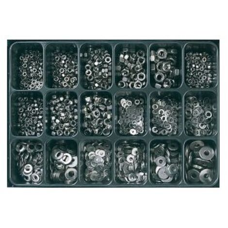 Coffret E-NORM 23 acier inoxydable sort. (1/4)