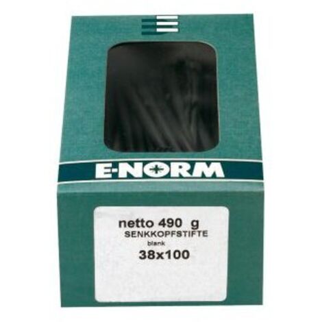 Clou 3,8x100 a 1,0kg E-NORMpro (Par 10) (1/2)