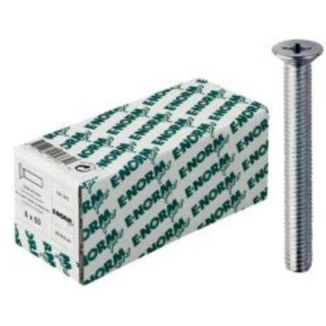Vis a tete H DIN 965 4.8 -H HDG M3x12 KP E-NORMpro (Par 100) (1/5)