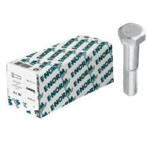 Boulons DIN 931 8.8 HDG M24x80 HP E-NORMpro (Par 10) (1/3)