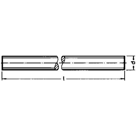 Tiges filetées 976 MS M12x1000