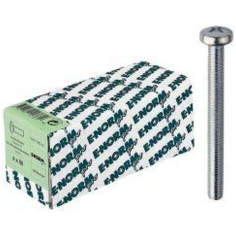 Vis a tete cylindrique DIN 7985 acier inoxydable A2 -H M4x30 HP E-NORMpro (Par 100) (1/3)