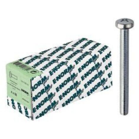 Vis a tete cylindrique DIN 7985 acier inoxydable A2 -H M5x50 HP E-NORMpro (Par 100) (1/2)