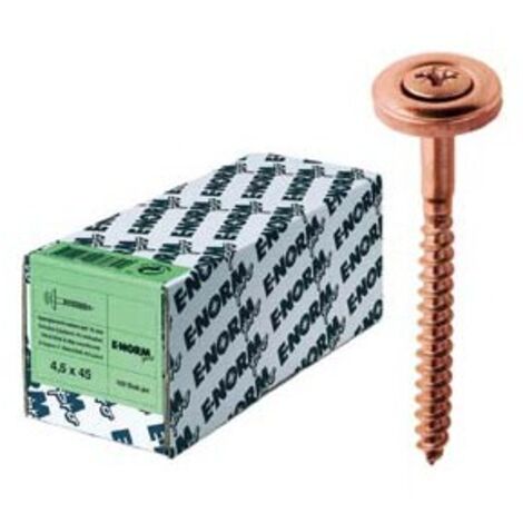 Vis de ferblantier A2 CU PZD 2 4,5 x 45 15 E-NORMpr (1/2)