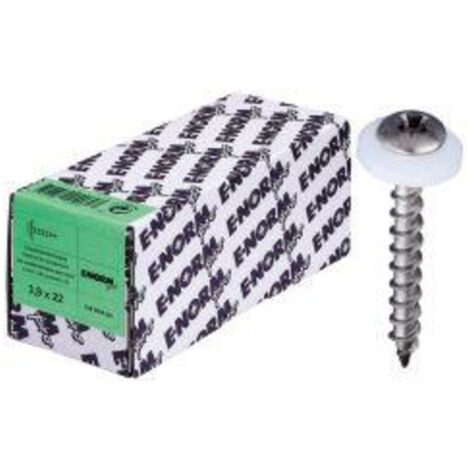 Vis avec rondelle plastique A2 3,9x38 Grobgew. E-NORMpro (Par 100) (1/2)