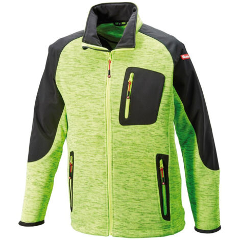 Veste ,Softshell,Taille 3XL,vert citron /noir FORTIS (1/3)