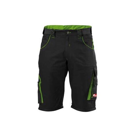 Bermuda Homme Fortis 24,Black/lime green,Taille 56