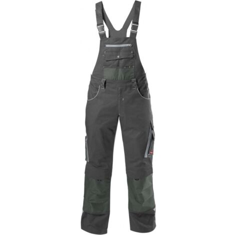 Salopette Homme Fortis 24, DarkGrey/lightgrey,Gr.64 (1/5)