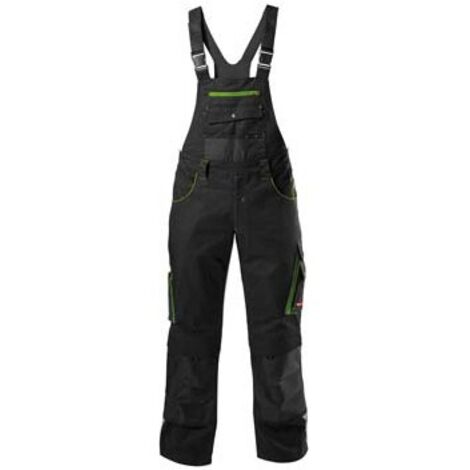 Salopette Homme Fortis 24, Black/lime green,Taille 52 (1/4)