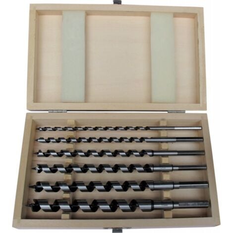Coffret mèche a bois LEWIS 6- pièces 460mm FORTIS