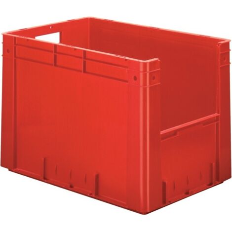 Caisse de transport gerbable VTK 600/420-4 bleu (Par 2) (1/2)