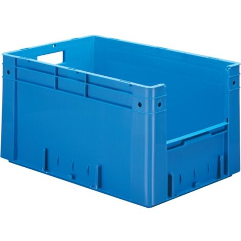 Caisse de transport gerbable VTK 600/320-4 rouge (Par 2)