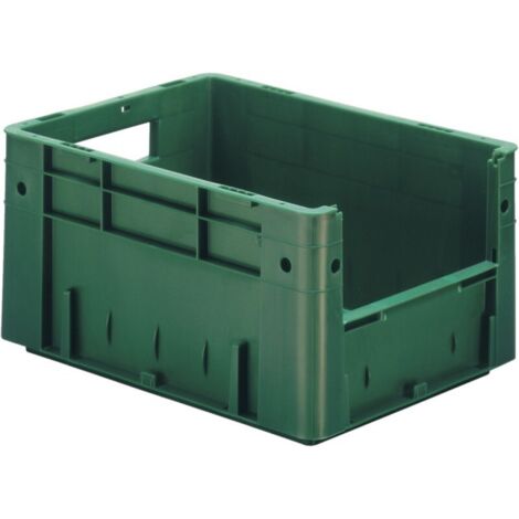 Caisse de transport gerbable VTK 400/210-4 rouge (Par 4) (1/2)