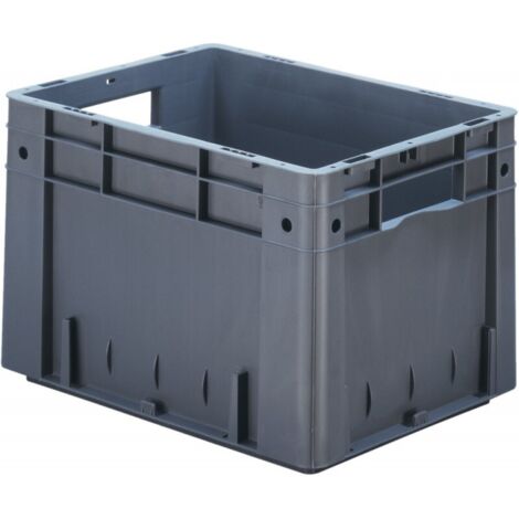 Caisse de transport gerbable VTK 400/270-0 bleu (Par 4) (1/2)