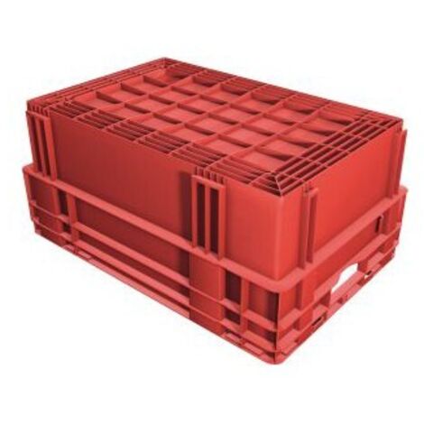 Bac plastique DTK 600x400x210 mm gris (1/2)