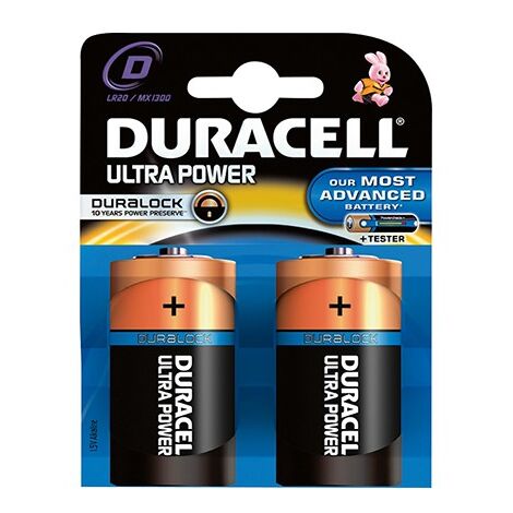 Pile Duracell Ultra Power D K2 m. Powercheck