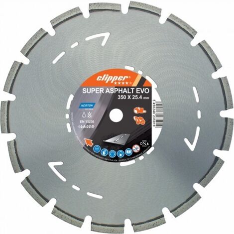 Disque diamant Super Asphalt EVO350x25,4 (1/2)