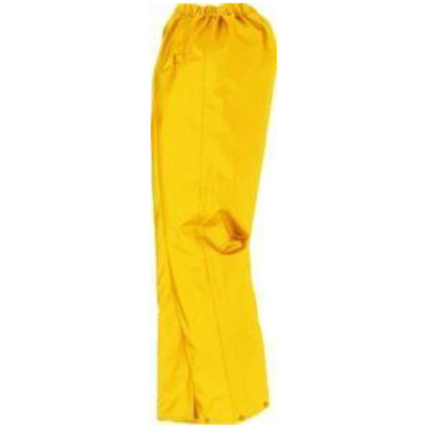Pantalon de pluie Voss,PU-Stretch Taille 2XL, jaune (1/3)