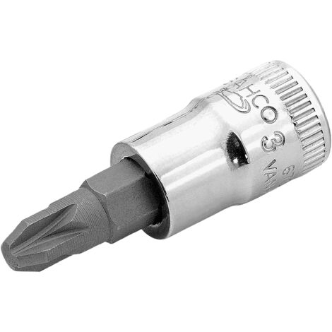 Douille male carré 1/4"PZ1 Bahco (1/2)