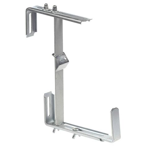 Supports de balcon verstellb., Galv., 3 fois