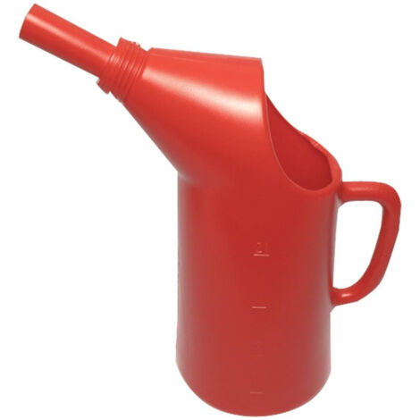 Verseur huile 3l PE rouge 3l Reilang (1/2)