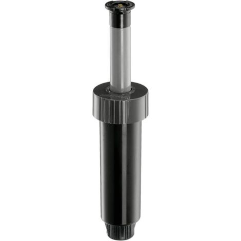 Gardena – Arroseur à turbine escamotable – Portée réglable 2 à 4 m – Pour pelouses étroites de 3 à 12 m² – Tamis intégré pour fonctionnement optimal (1/4)
