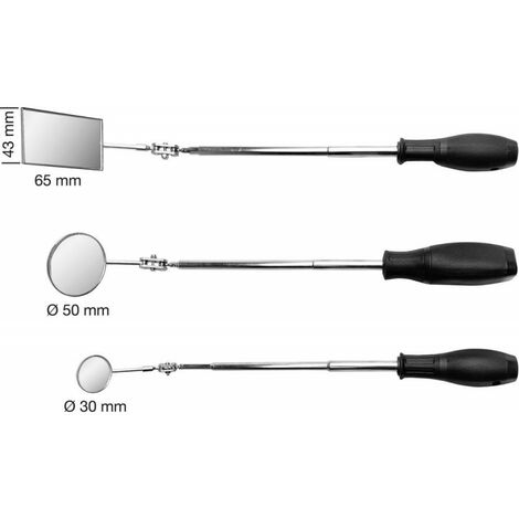 Kit 6 Pièces Détartreur Dentaire Allemand - Miroir & Instruments En Acier