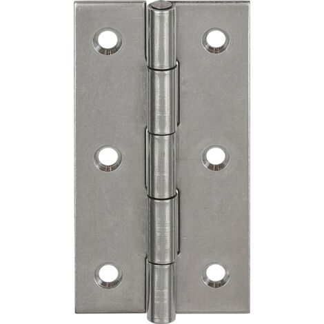 Charnière H.40mm B.26mm S.0,9mm VA gerolltschmal VORMANN (Par 50)